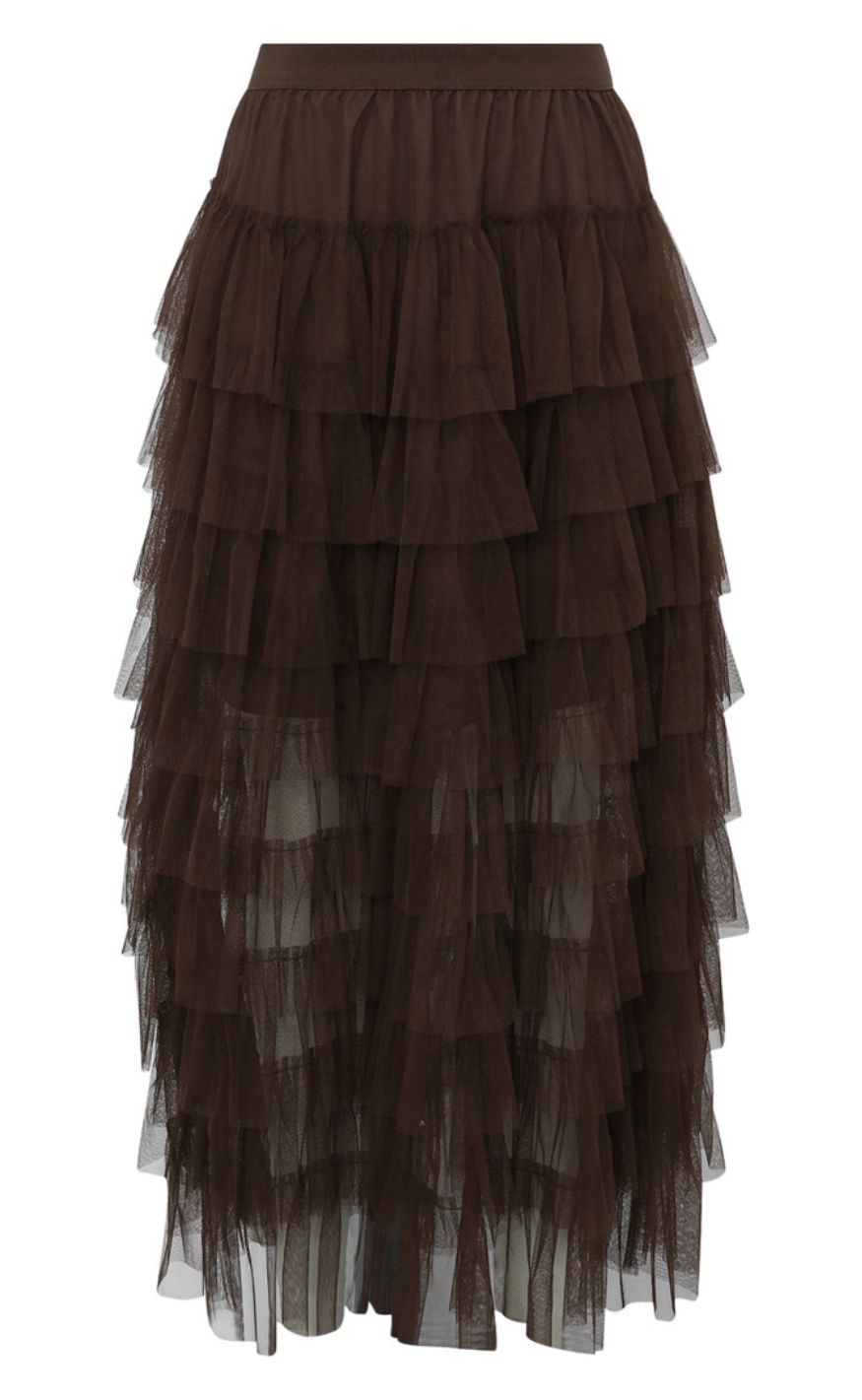 A-View Nederdel - Miranda - Dark Brown