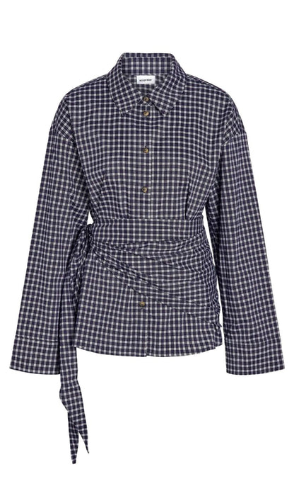 Noisy May Skjorte - Kilah - Navy Blazer/Birch
