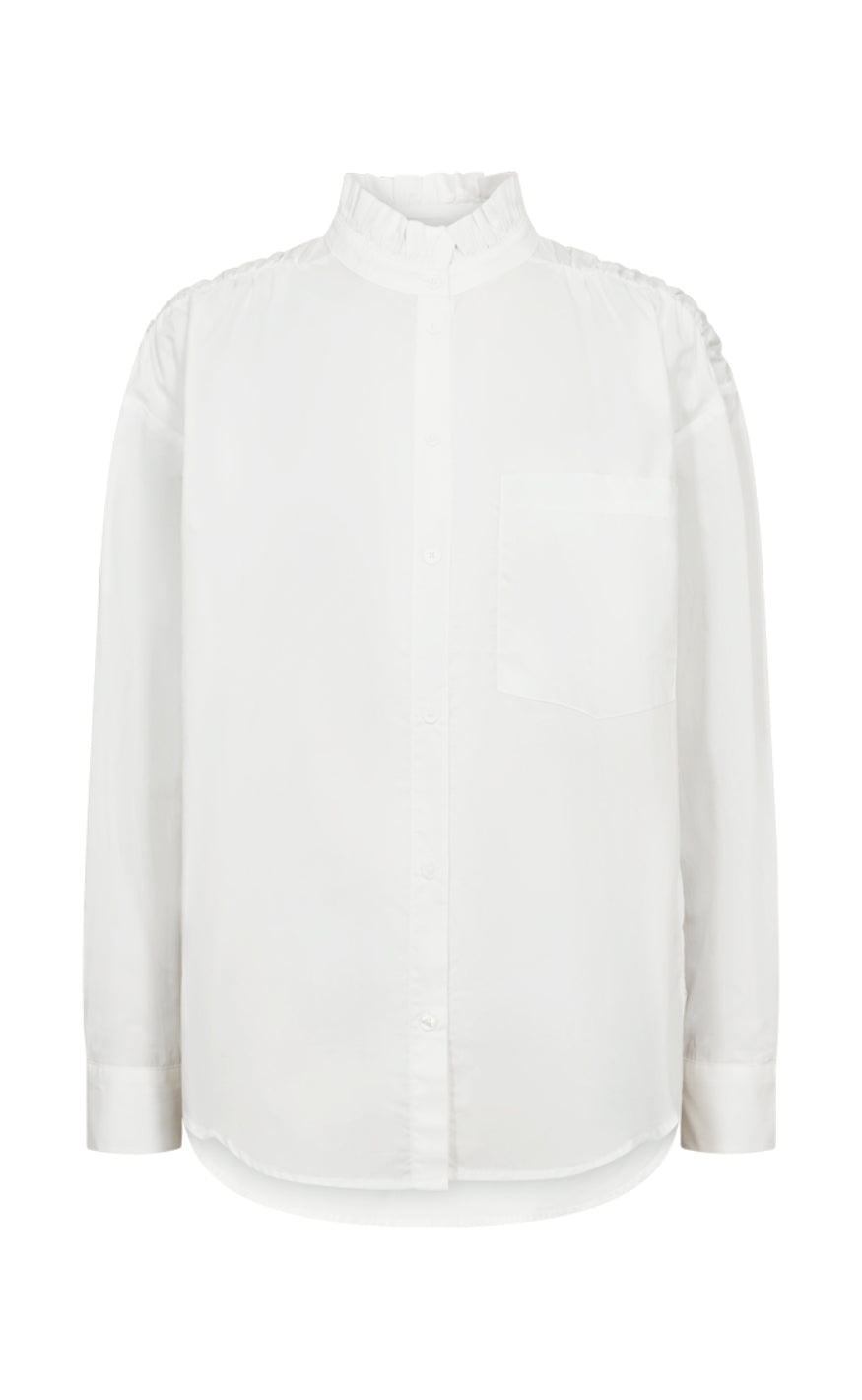 Freequent Skjorte - Malay - Star Off-white