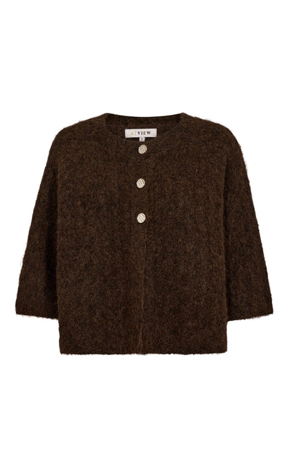 A-View Cardigan - Olivia - Dark Brown