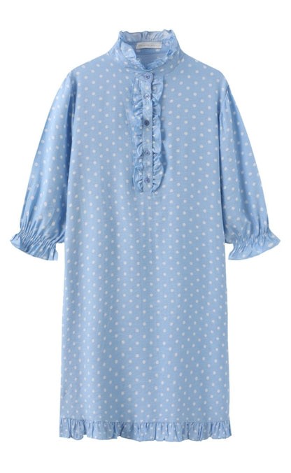 Luxzuz Kjole - Verdo - Light Blue