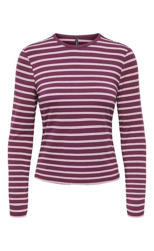 ONLY Bluse - Nina - Fig Pale lilac