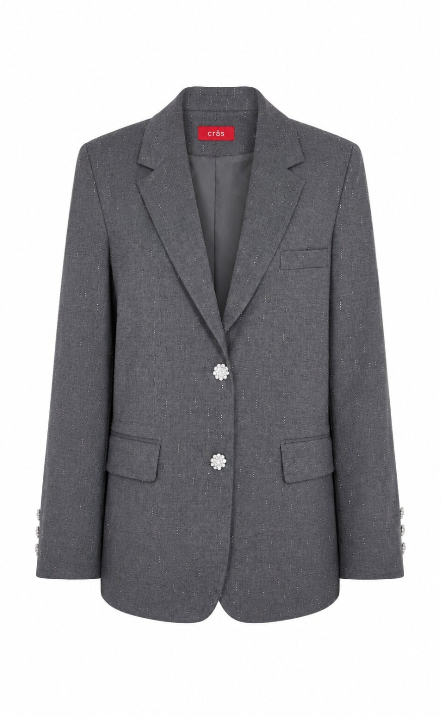 Cras Blazer - Diana - Grey Melange