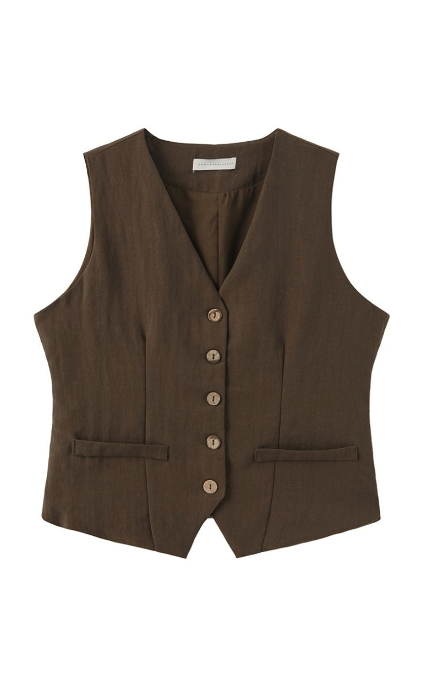 Luxzuz Vest - Alessandra - Army Green