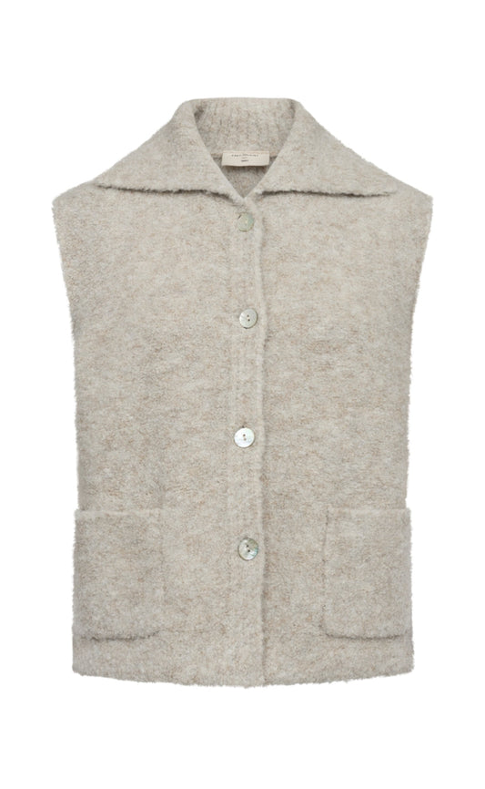Freequent Vest - Grschrista - Moonbeam Melange