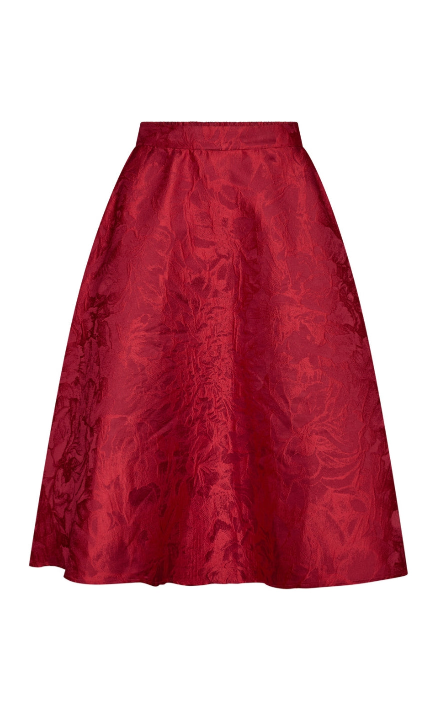 A-View Nederdel - Kora - Rush Red