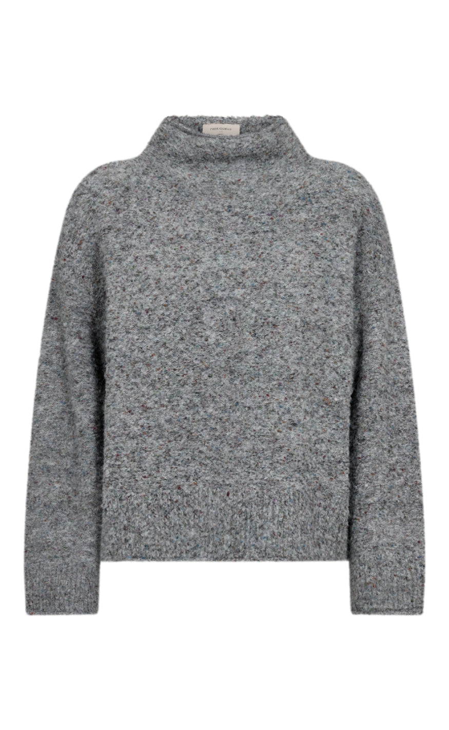Freequent Strik - Grsnemes - Dark Grey Melange