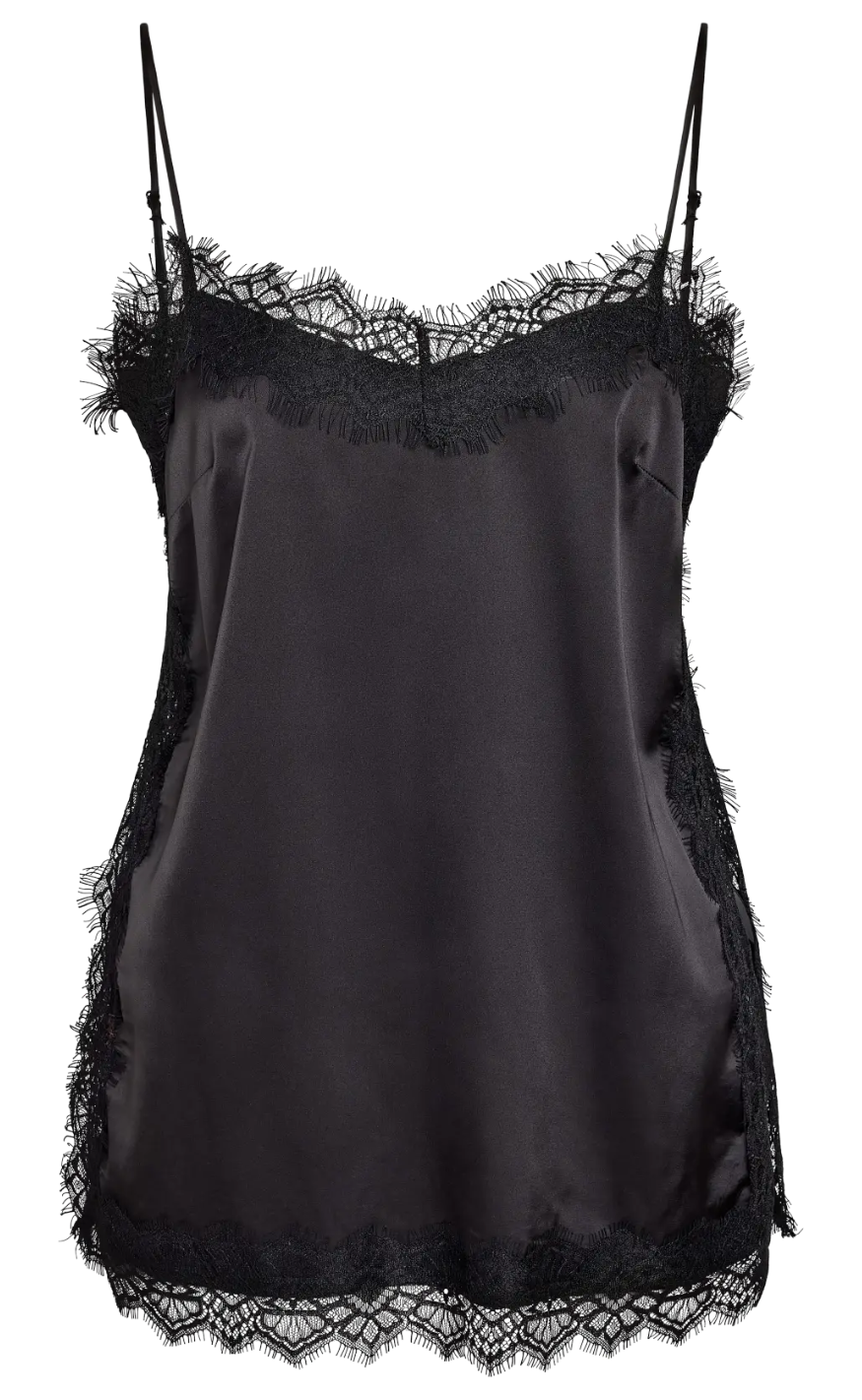 Noisy May Top - Louise - Black