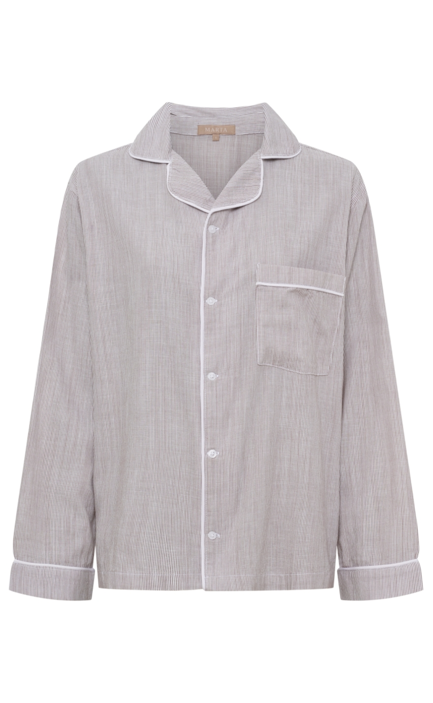 Marta Du Chateau Skjorte - Pil - Light Brown