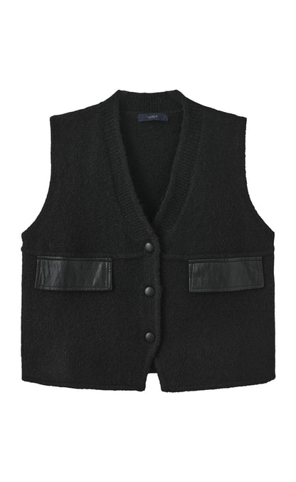 Luxzuz Vest - Zascha - Black