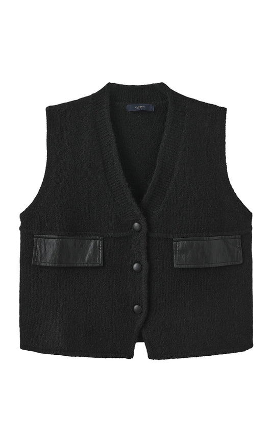 Luxzuz Vest - Zascha - Black