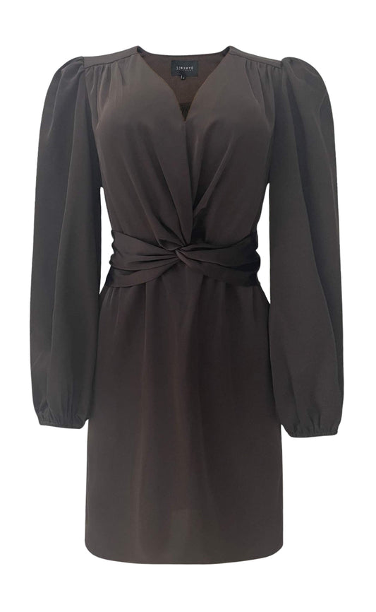 Liberte Kjole - Tiki Twist - Dark Brown