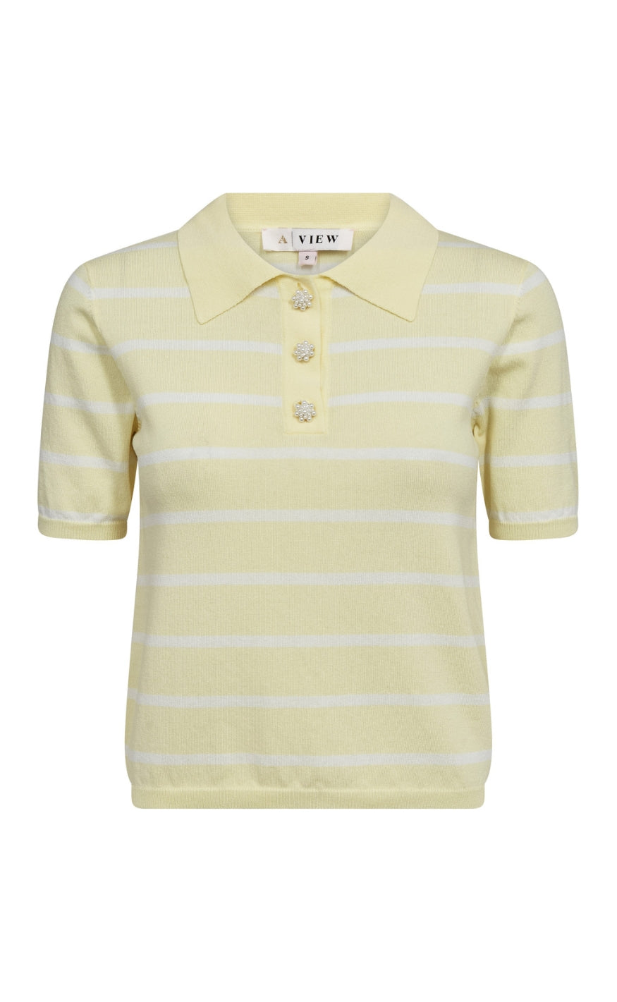A-View Strik - Elo Polo - Yellow/White