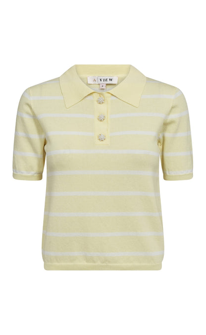 A-View Strik - Elo Polo - Yellow/White