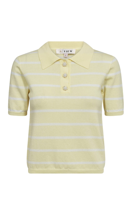 A-View Strik - Elo Polo - Yellow/White