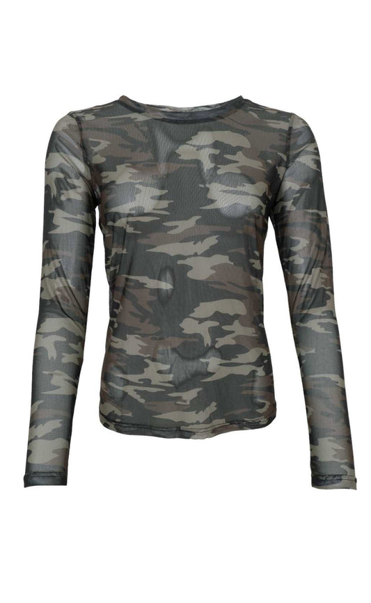 Black Colour Bluse - Kamma - Army