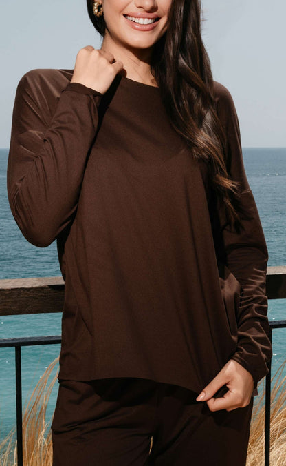 Liberte Bluse - Alma - Espresso