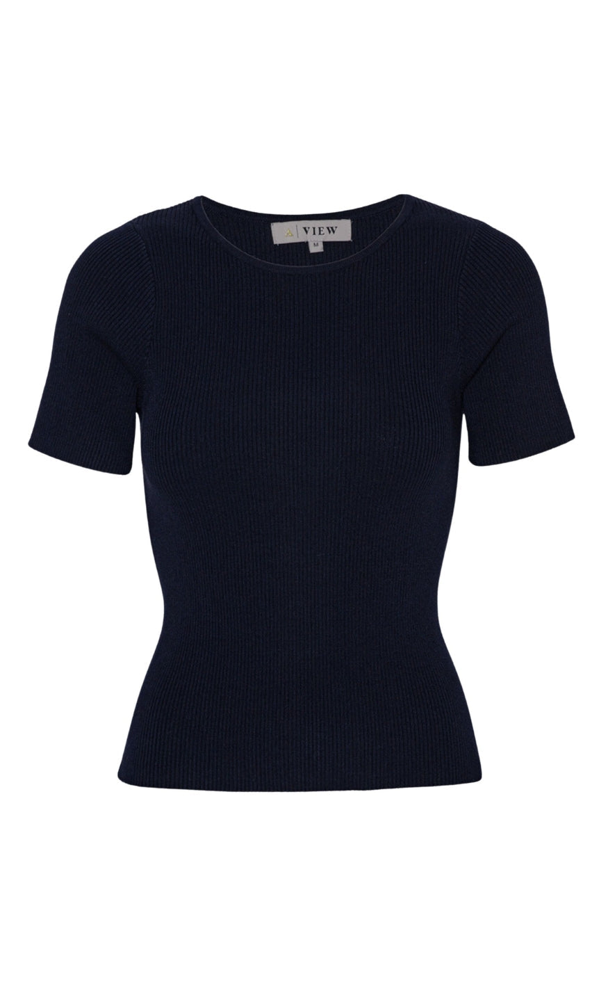 A-View Strik - Rib SS - Black