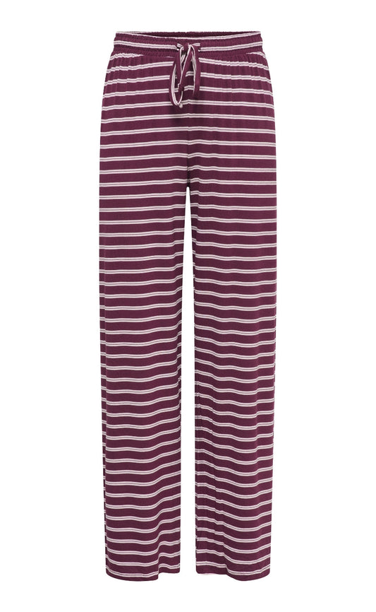 ONLY Bukser - Linina Long - Fig Pale Lilac