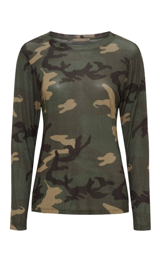 Marta Du Chateau Top - Elissa - Camoflage791tpsii