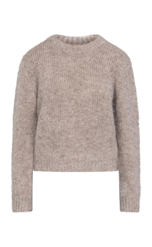 Sisters Point Strik - LESSIE-PU - Beige Glitter