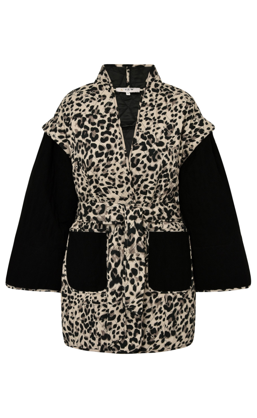 A-View Jakke - Katie - Leopard