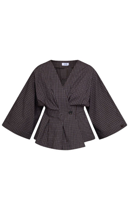 Love & Divine Skjorte - Love1510-1 - Brown Check