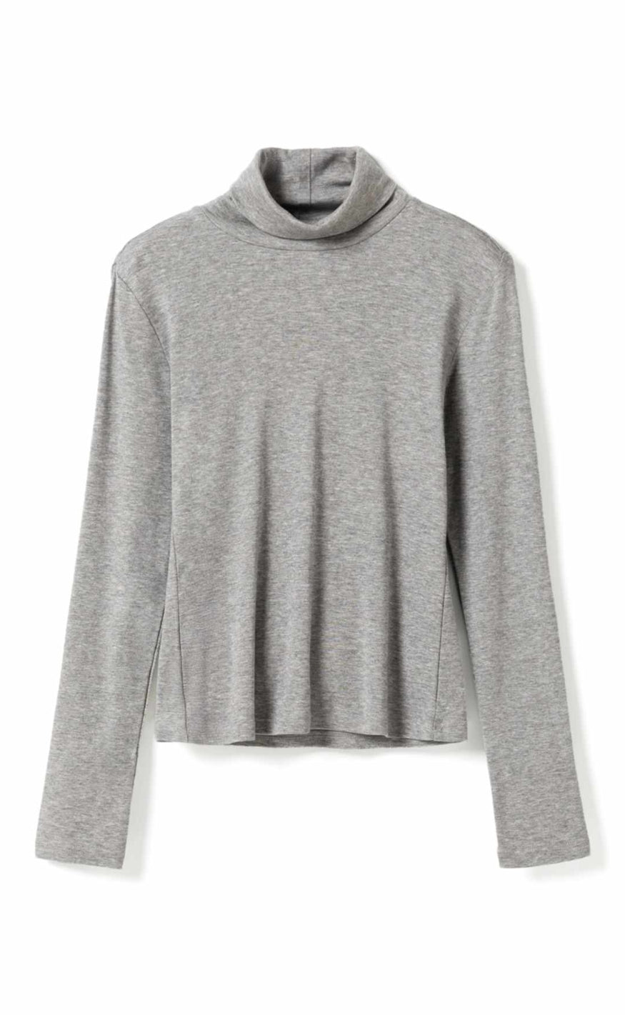 Noella Bluse - Maritza - Medium Grey Mel.