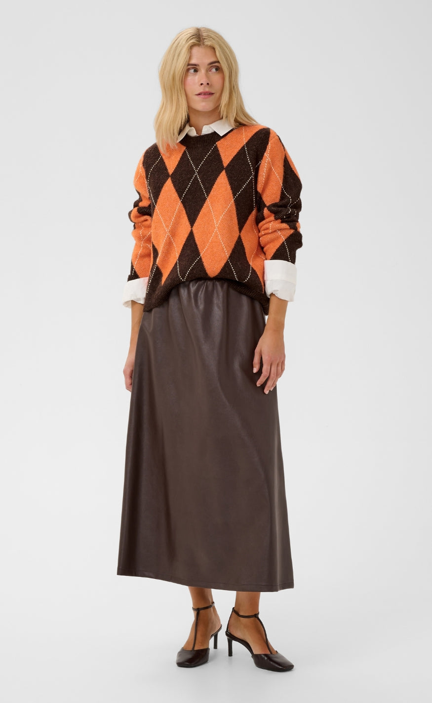 Culture Strik - Argyle - Brown Argyle