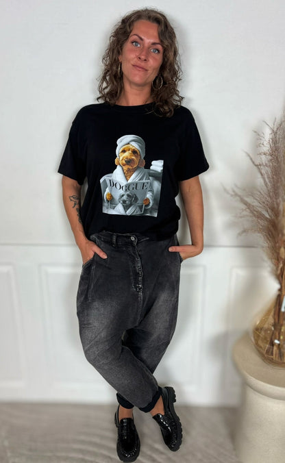 Marta Du Chateau T-shirt - Inge - Black N2