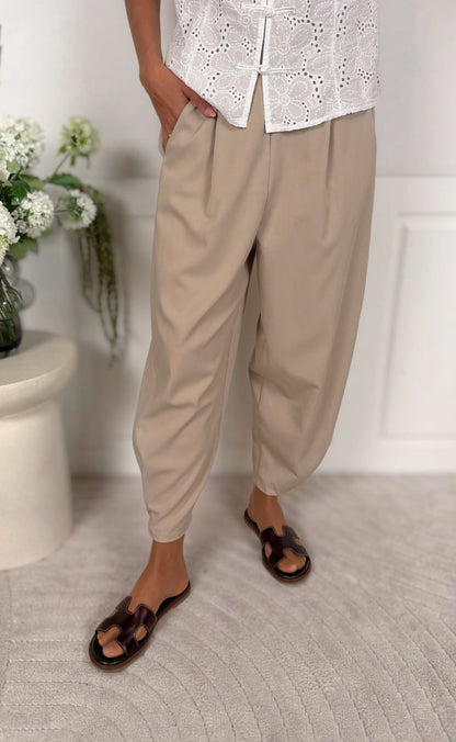 Marta Du Chateau Bukser - Joanna - Beige