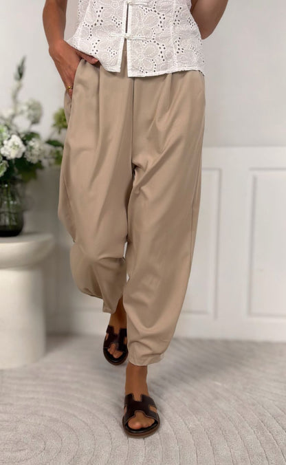 Marta Du Chateau Bukser - Joanna - Beige