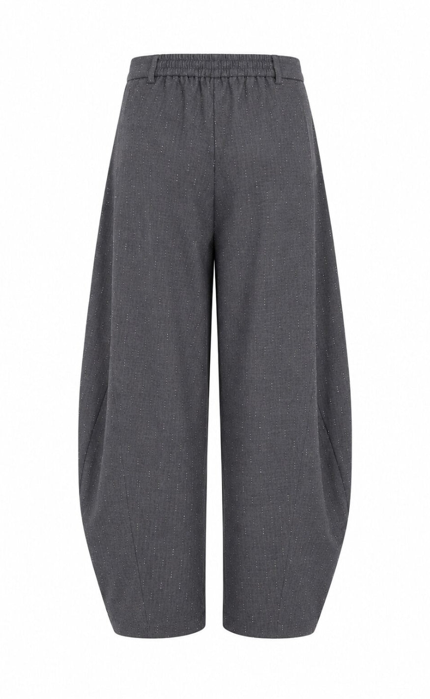 Cras Bukser - Richa - Grey Melange