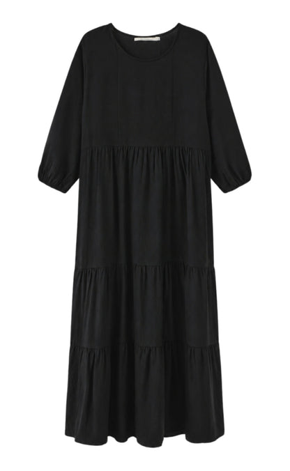 Luxzuz Kjole - Warla - Black