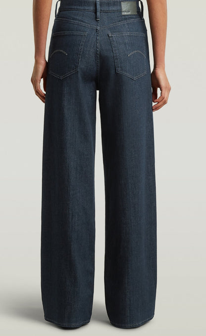 G-STAR Bukser - Deck 2.0 High Loose Wmn - Neo Raw Denim