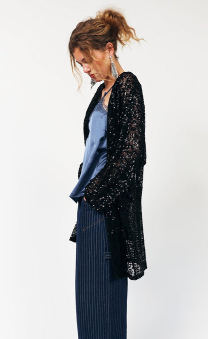 Lollys Laundry Kimono - Kimmi - Black