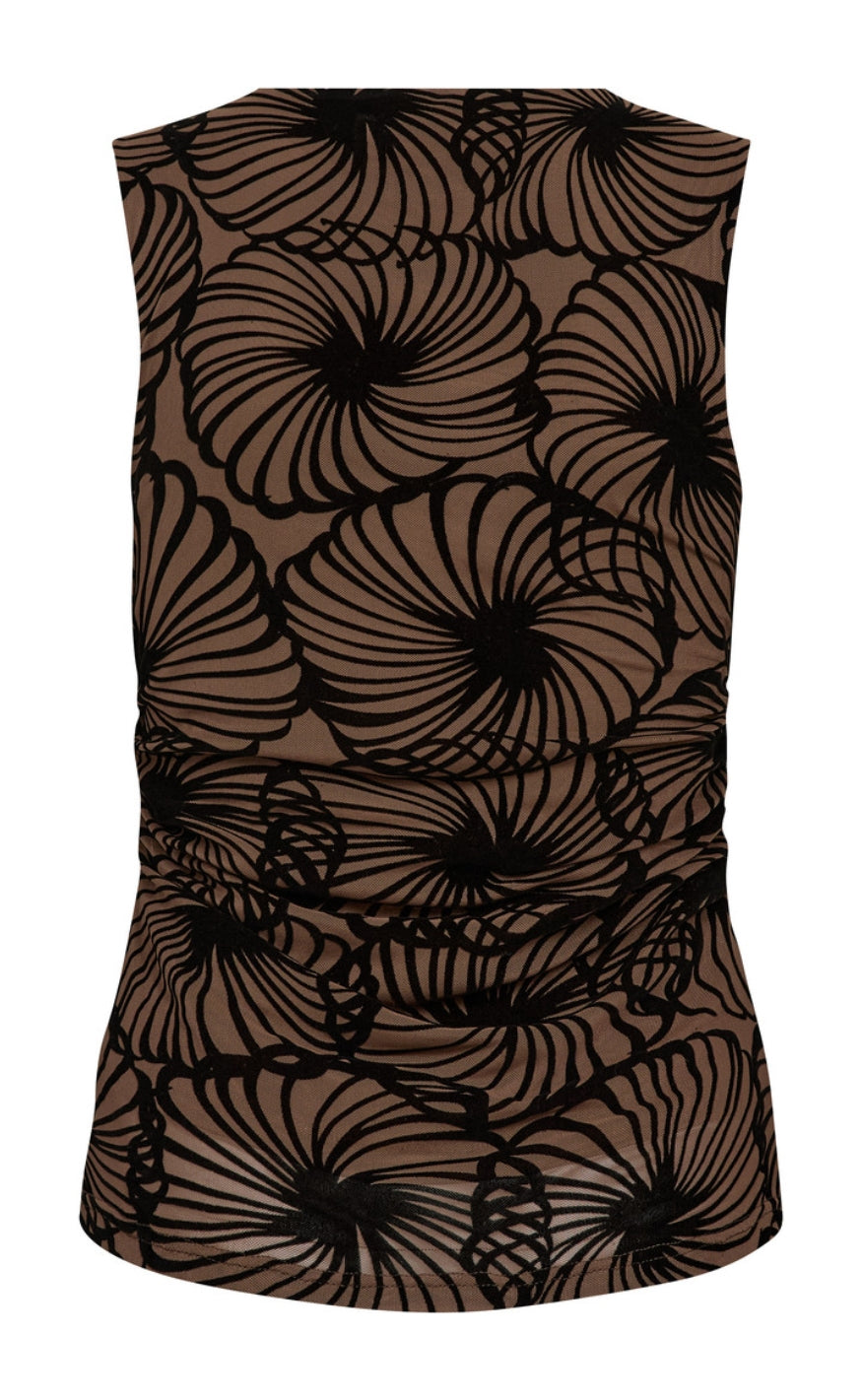 A-View Top - Claudine - Brown