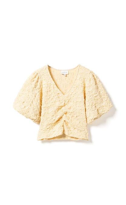 Noella Top - Mykah - Butter Yellow