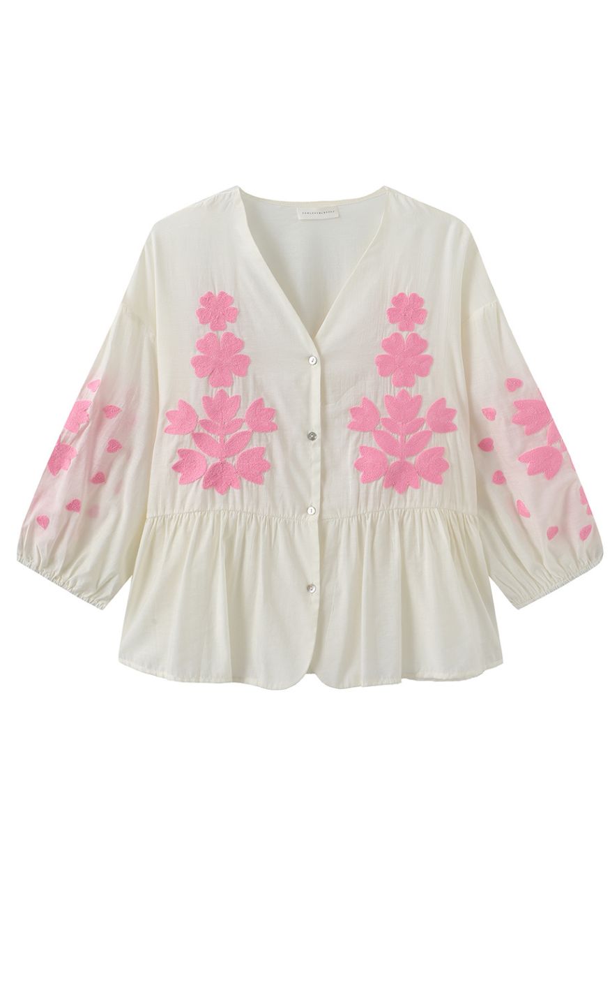 Luxzuz Skjorte - Vilda - Pink 3020