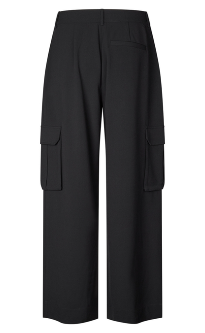 MbyM Bukser - Emeli Pocket-M - Black