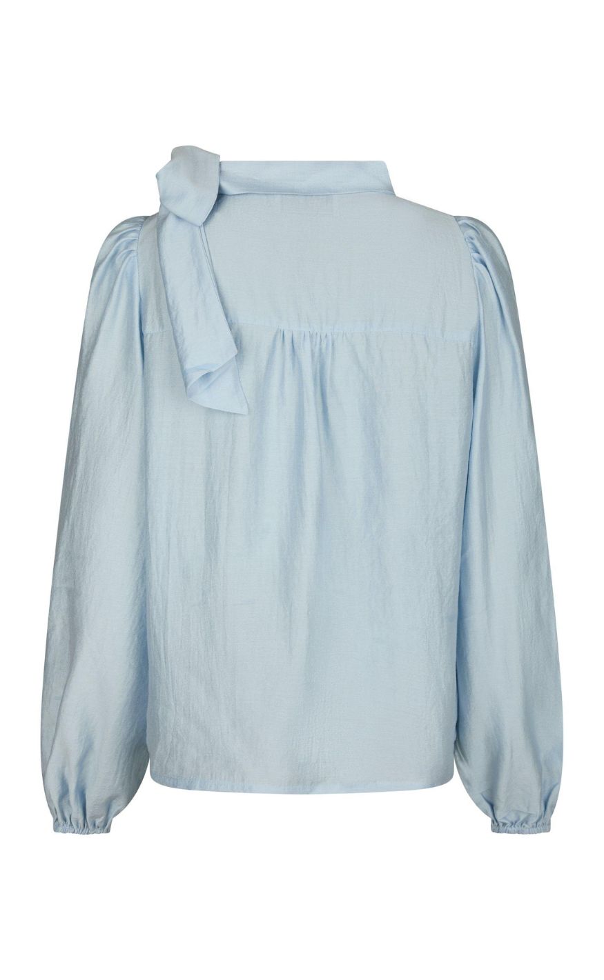 Neo Noir Bluse - Selene Crisp - Light Blue