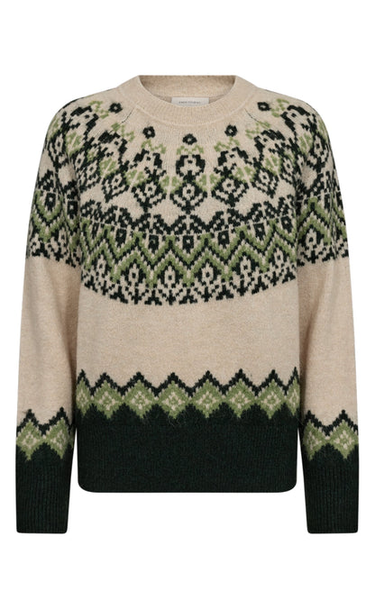 Freequent Pullover - Merla - Moonbeam w. Deep Forest