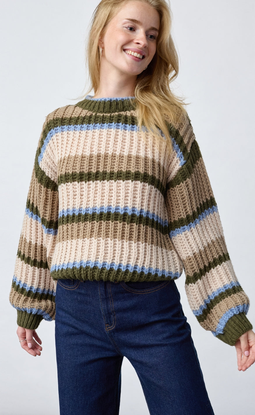 Sisters Point Strik - KRISSY-LS.PU - Dark Olive Combo