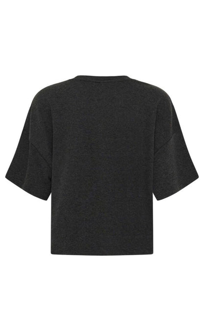 Gestuz T-Shirt - Gilsa - Deep Grey Melange