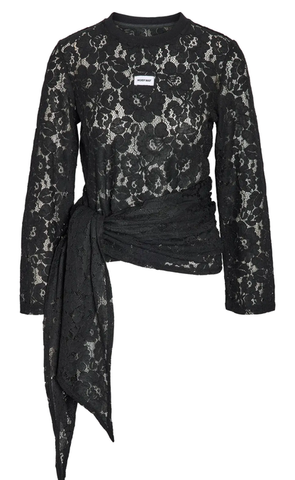 Noisy May Bluse - Venna Lace - Black