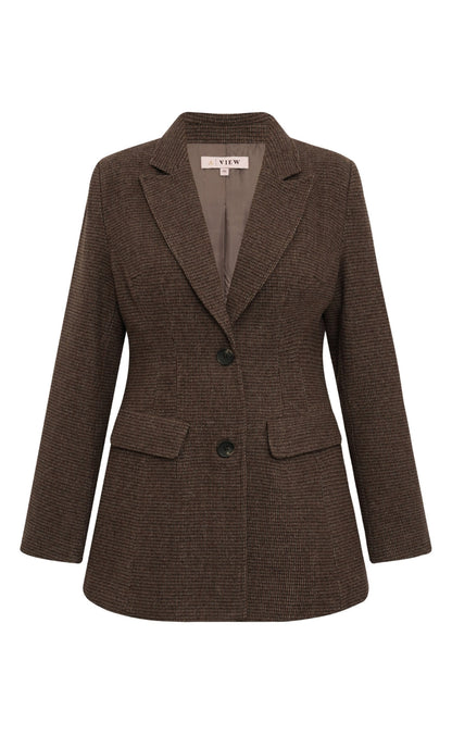 A-View Blazer - Heritage - Brown/Rust
