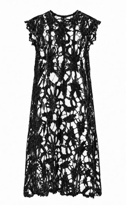 Tim & Simonsen Kjole - Bodil Lace - Black
