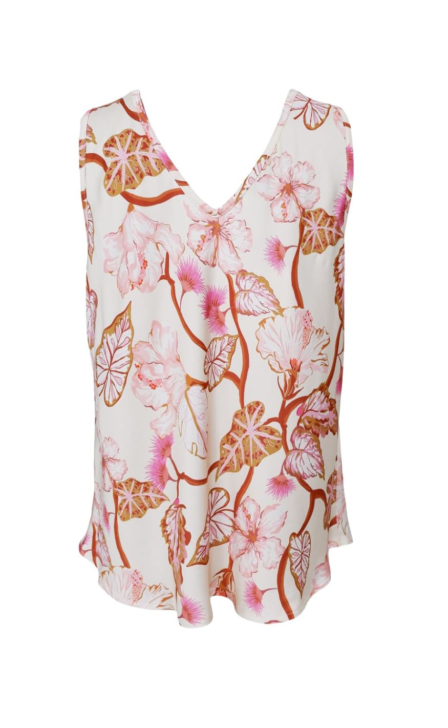 Black Colour Top - Zelene - Coral