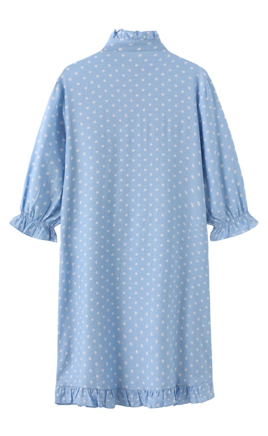 Luxzuz Kjole - Verdo - Light Blue