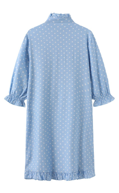 Luxzuz Kjole - Verdo - Light Blue